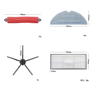 Pour Xiaomi <span class=keywords><strong>Roborock</strong></span> <span class=keywords><strong>S7</strong></span>/S7max Ultra T7s Plus Robot de balayage ensemble d'accessoires de remplacement <span class=keywords><strong>brosse</strong></span> <span class=keywords><strong>principale</strong></span> électrique <span class=keywords><strong>brosse</strong></span> latérale vadrouille Pad - Product Image 2