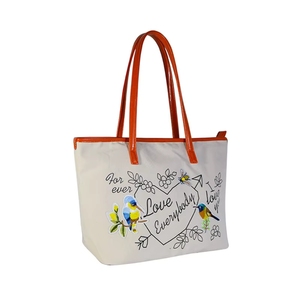 Bolso Tote Grande de Moda para Mujer 2026 con Estampado de Alfabeto, Cierre de Cremallera, Bolso Bandolera y de Hombro para Viajes y Compras - Product Image 2