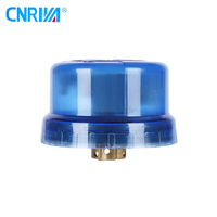 CNRIYA BF-652G 95-305V Enchufe Nema con Bloqueo Giratorio, Material PC/PP, Sensor Fotoeléctrico I65 50mm, Fotocontrol LED
