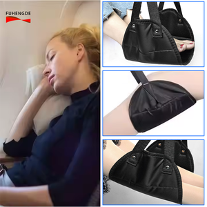 Fabriek Direct Leveren Goede Kwaliteit Handige Vliegtuig Hogesnelheidstrein Kantoor Verstelbare Comfortabele Bureau Voetsteun Hangmat - Product Image 2