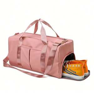 Dropshipping Shopify Wet-dry Separated Gym Bag with <b>Shoe</b> Compartment, Spacious <b>Men's</b> Travel Duffle <b>for</b> <b>Swimming</b>/sports - Product Image 1