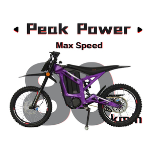 Motocicleta Todoterreno Eléctrica Tala Ria 72V Económica con Motor de Tracción Media, Batería de Litio 21700, Cuadro de Aluminio, 72V100A - Product Image 4