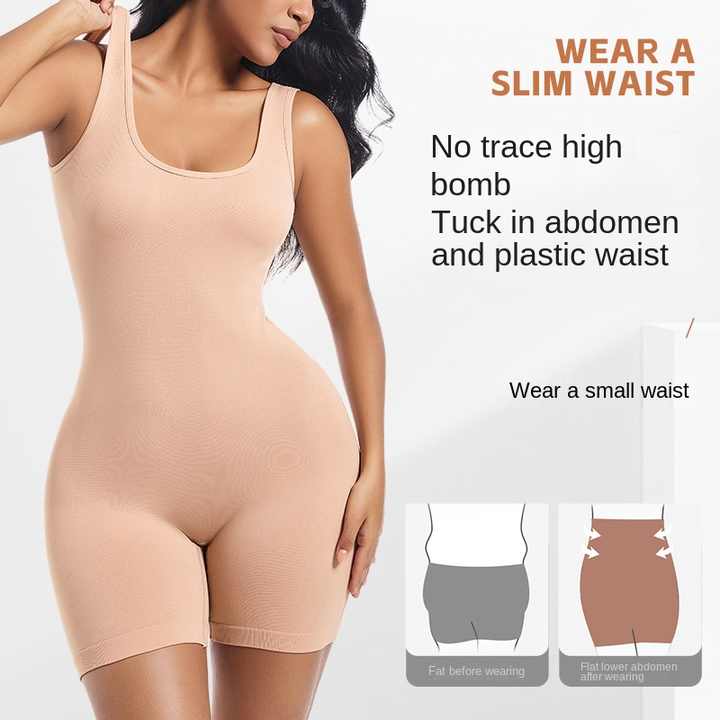 Full Size Butt Lifting Shaping Romper main image 1