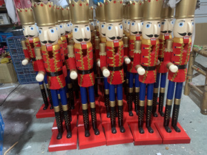Custom Life Size <strong>Nutcracker</strong> 150cm Wholesale Factory Direct <strong>Christmas</strong> Decoration Suppliers Wooden <strong>Nutcracker</strong> 5FT - Product Image 6