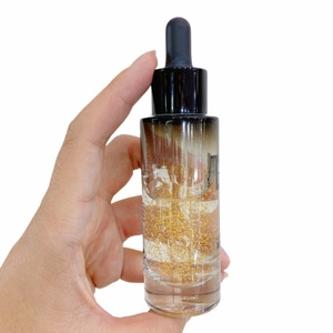 Botella de Vidrio Delgada y Elegante de 30 ml para Aceites Esenciales, con Gotero, Color Rosa Degradado Esmerilado, para Envasado de Productos de Cuidado de la Piel - Product Image 4