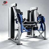 Machine à extensions de jambes sélectives à bras divergents et dossier réglable – Équipement de musculation professionnel pour salle de sport