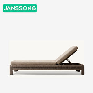 Muebles de Exterior de Lujo, Tumbona para Jardín de Hotel, Piscina, Patio de Villa, Conjunto de Sillas de Sol de Aluminio, Tumbona de Playa para Exteriores - Product Image 5