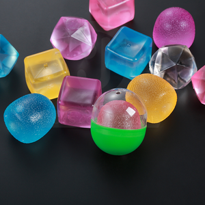 四角い形のまろやかなチル感覚スクイーズ<span class=keywords><strong>Fidget</strong></span>おもちゃストレスボール不安解消ダイヤモンドモルトシュガーアイスキューブスクイーズおもちゃ - Product Image 2