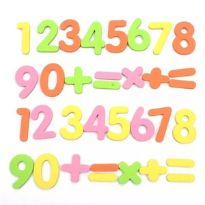 ชุดตัวอักษร ตัวเลข และสัญลักษณ์ทางคณิตศาสตร์ ทำจากโฟม EVA สีสันสดใส นุ่ม ยืดหยุ่น สำหรับเด็ก ของเล่นเสริมพัฒนาการเรียนรู้ - Product Image 3