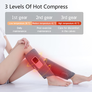Hot Sale Heat Deep Relaxation Waden <span class=keywords><strong>massage</strong></span> gerät Luftdruck Blut kreislauf maschine Vibration Luft kompression Bein <span class=keywords><strong>massage</strong></span> gerät - Product Image 4