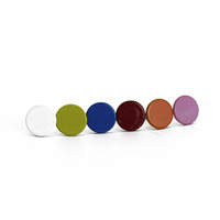 Clous de rembourrage de canapé multicolores en option à tête plate pour le bricolage et les installations artistiques