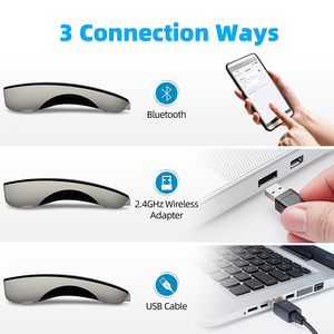 Escáner de Códigos QR Portátil Ligero USB CMOS 1D 2D JINGXIN, Lector de Códigos de Barras Inalámbrico Bluetooth de 2.4GHz - Product Image 4