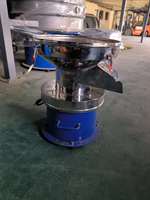 Machine de tamisage vibratoire de qualité alimentaire 450, tamiseur vibrant en acier inoxydable pour le tamisage de la farine, du sucre et de la poudre
