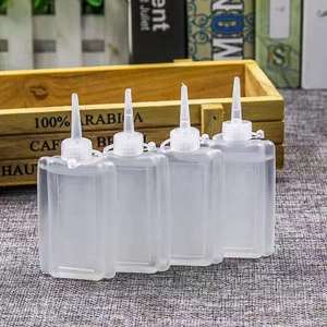Sewing Machine <b>Oil</b> <b>Bottles</b> Square Plastic With Screw Cap For Lubrication And Rust Prevention - Product Image 1