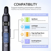 2,4 GHz RF Laserpointers Norwii Professionele Bluetooth Afstandsbediening Oplaadbare Draadloze Presentatie-apparaten met Touchscreen Stylus