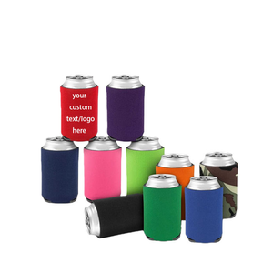 Porte-canette isotherme en néoprène 12 oz, double paroi, pour cadeaux promotionnels d'entreprise, impression personnalisée de code QR - Product Image 5