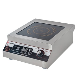 Cuisinière à induction électrique industrielle 5000W pour soupes, à poser sur comptoir, pour restaurants, certifiée CE - Product Image 1