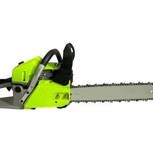 Tronçonneuse professionnelle en gros avec guide-chaîne de 18 pouces, moteur de 58 cm³, machine portative à longue portée pour la coupe du bois et des arbres - Product Image 4