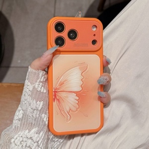 เคสโทรศัพท์มือถือลายผีเสื้อ 3 มิติ ดีไซน์เนอร์แฟชั่นสำหรับเด็กผู้หญิง ขายส่ง สำหรับ iPhone 18 17 pro max 16 11 ป้องกันการกระแทก ป้องกันกล้อง - Product Image 4