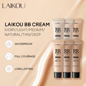 LAIKOU Chine – Crème <span class=keywords><strong>BB</strong></span> et CC longue tenue 18 heures, fond de teint liquide correcteur naturel et <span class=keywords><strong>bio</strong></span> pour le visage - Product Image 3