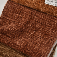 Großhandel Günstiger Heimtextilien-Sofastoff Samt Wildleder Chenille 100% Polyester Gewebter Polsterstoff für Sofa & Wohnzimmerstuhl