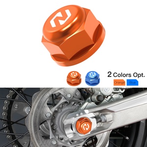 NiceCNC pour KTM 2024 EXC 300 M22xP1.5 écrou de broche de blocage de roue arrière EXC-F 350 XCW 300 2024 SX <span class=keywords><strong>125</strong></span> SX-F 350 XC XCF 2023 2024 - Product Image 1