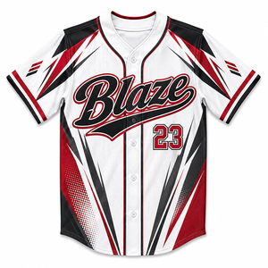 Jersey Baseball Pria Jersey Baseball Sublimasi Jersey Baseball Grosir Sublimasi Blanks Drop Shipping Print on Demand - Product Image 1