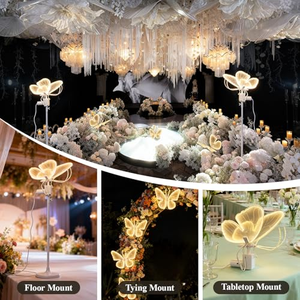Modern Design Waterproof IP65 Motif LED <b>Butterfly</b> Lamp with Movement Event Party Decorations Led Wedding <b>Lights</b> - Product Image 4