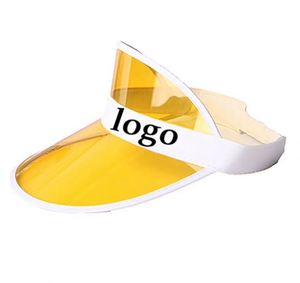 Gorra de Visera de Poliéster Personalizable para Publicidad, Uniforme de Verano para Personal, Promocional, Transparente, Ajustable, Color Personalizado - Product Image 6