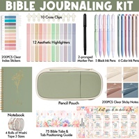 Ensemble de journal DIY de haute qualité, autocollants pour scrapbooking pour enfants, papeterie, boîte cadeau, ensemble cadeau de journal pour enfants