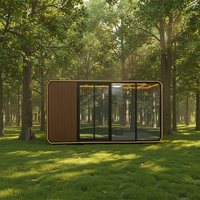 LDYZ Luxe Certifié CE Écologique Préfabriqué Capsule Spatiale Mobile Cabine Maison Hôtel Resort Bureau Structure Moderne en Acier