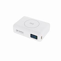 Batterie externe portable 3-en-1 étanche 10000 mAh avec charge magnétique sans fil 15W, PD45W, double USB-A/USB-C, LED, prix usine