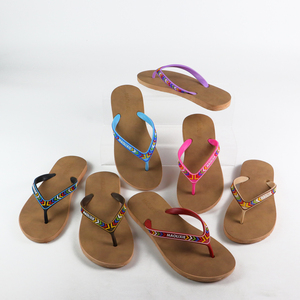 High Quality Custom <strong>Flip</strong> <strong>Flops</strong> Women's Animal <strong>Print</strong> Beach Sandals Breathable Plain Slipper for Summer with Massage Feature - Product Image 1