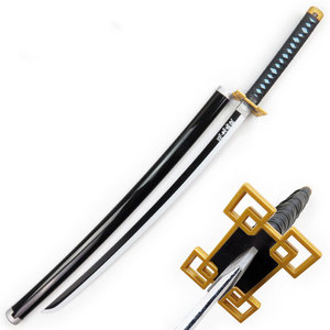 Katana thanh kiếm bán nóng bằng gỗ Katana Quỷ Slayer cosplay với thanh kiếm Chủ đồ trang trí Quỷ Slayer Katana thanh kiếm - Product Image 4