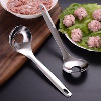 Cetakan Bakso dan Bakso Ikan dari Baja Tahan Karat, Alat Dapur untuk Penggunaan Rumah Tangga