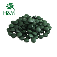 Fournisseur professionnel d'usine : Comprimés de spiruline personnalisés en vrac, produits à base de spiruline