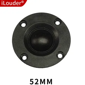 Raw 52 milímetros neodímio tweeter chifre 2 "seda tweeters speaker driver para áudio doméstico