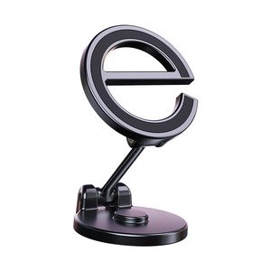 Support de téléphone magnétique créatif et robuste pour voiture, rotation à 360°, pliable, multi-angles, en alliage d'aluminium, support universel, Auto Msafe - Product Image 1