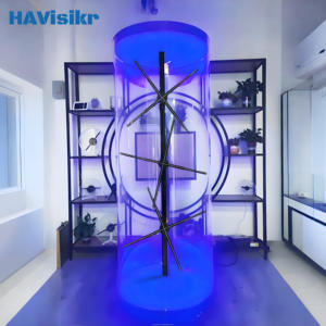 3D Olograma Showroom Holograma 3D Cylindrique Splice <span class=keywords><strong>Vidéo</strong></span> 3D <span class=keywords><strong>Hologramme</strong></span> Projecteur <span class=keywords><strong>Hologramme</strong></span> Ventilateur pour Exposition - Product Image 3