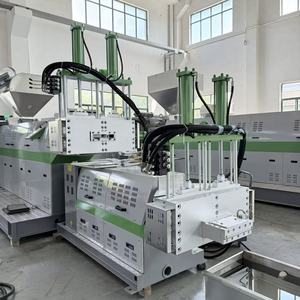 Machine de recyclage de films plastiques PP PE PA PS PET Lvdao 300-350kg/h à vis simple et <span class=keywords><strong>double</strong></span> étage pour la fabrication de granulés – Prix abordable - Product Image 3