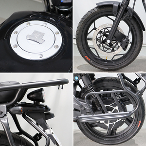 Moto électrique de course au design tendance avec moteur central intelligent 5000W, vitesse maximale 100km/h - Product Image 6
