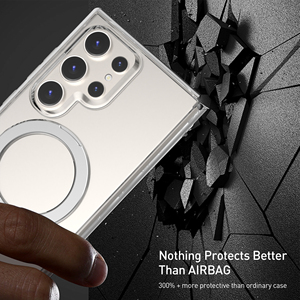 Soonomer מוביל טבעת מגנטי כיסוי טלפון במקרה עבור גלקסיה Samsung גלקסיה s24 25 אולטרה פלוס מט רזה כיסוי - Product Image 5