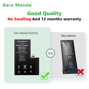 Batterie de remplacement OEM Kara Manda avec nouvelle puce TI, diagnostic de l'état de la batterie 100% visible pour iPhone 16 Pro Max - Product Image 5