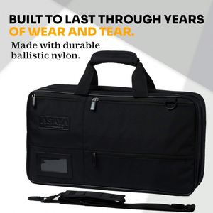 Free sample Chef's Kitchen-<b>Knives</b> Bag Canvas <b>Roll</b> Bag Carry-Cased <b>Knives</b> Durable-Storage Pockets-<b>Roll</b> <b>Leather</b> Bags - Product Image 4