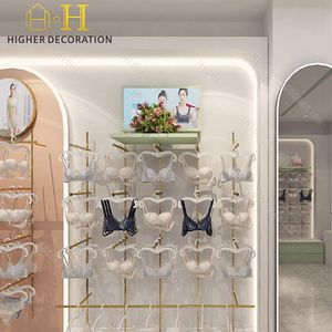 Haut de gamme mode Unique Lingerie magasin de détail meubles <span class=keywords><strong>sous</strong></span>-vêtements vitrine présentoir personnalisé pour magasin de détail - Product Image 6