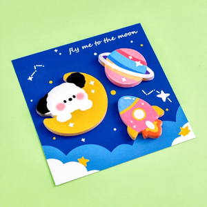 Bloc de Notas Adhesivas con Diseño Creativo y Bajo MOQ, No se Manchan Fácilmente, Papelería para Estudiantes - Product Image 4