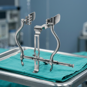JUDD MASSON Rétracteur de vessie en acier inoxydable de haute qualité Source d'alimentation manuelle Base d'instrument chirurgical approuvée CE & ISO - Product Image 3