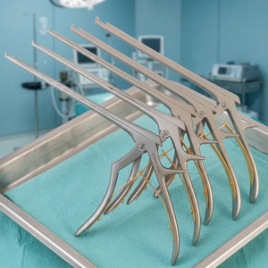 5 Pcs <b>Long</b> Bayonet Forceps Instrument Set Stainless Steel Surgical Dissecting Hemostatic <b>Clamps</b> - Product Image 5