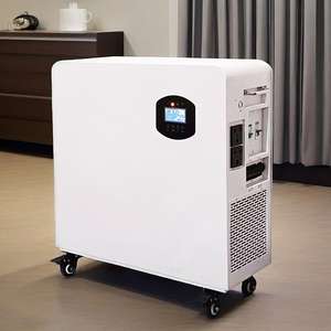 10KWh 14KWh Facile à déplacer Système de stockage d'énergie domestique tout-en-un Intégration d'onduleur intégré Smart BMS & UPS Batteries au lithium - Product Image 2