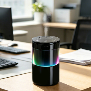 Nuovo Diffusore <span class=keywords><strong>per</strong></span> Auto a Due Fluidi Senza Acqua con Luci Colorate, Diffusore di Fragranze con <span class=keywords><strong>Oli</strong></span> <span class=keywords><strong>Essenziali</strong></span> <span class=keywords><strong>per</strong></span> Auto e Casa - Product Image 3